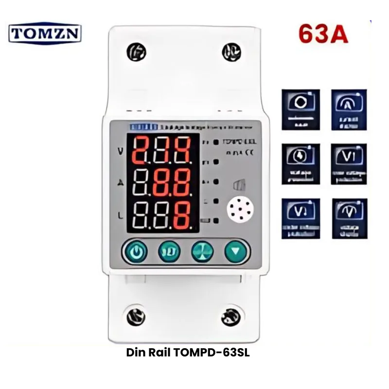 Din Rail TOMPD-63SL Tomzn wholesale in pakistan Din Rail TOMPD 63SL Tomzn wholesale in pakistan