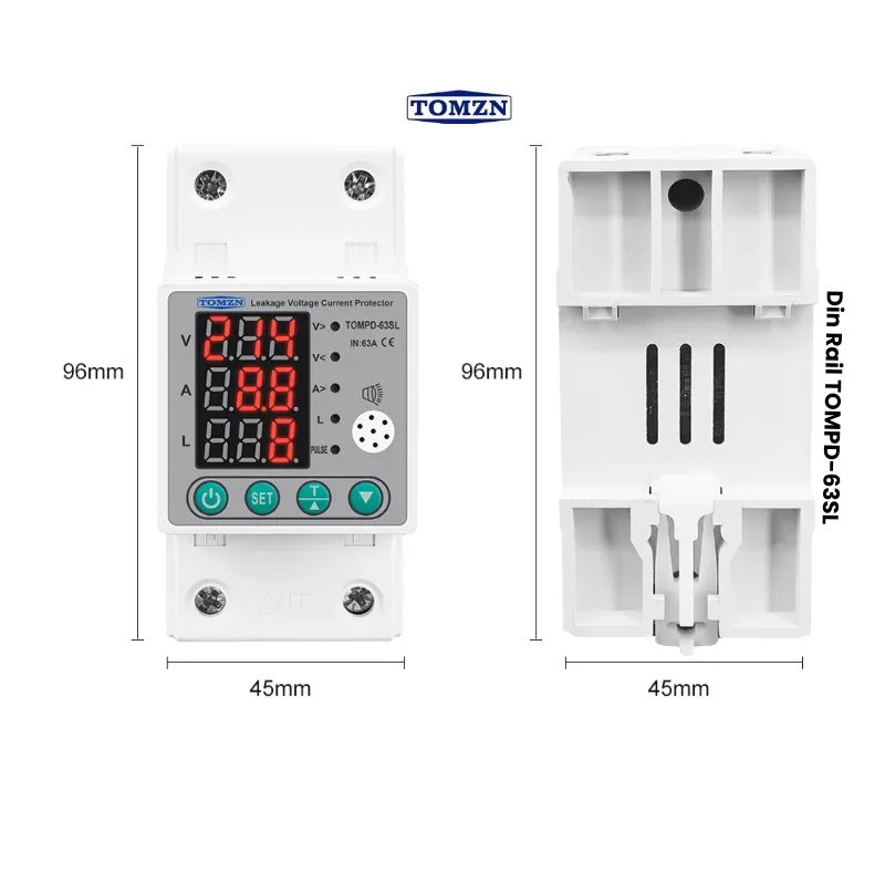 Din Rail TOMPD-63SL tomzn importer in pakistan Din Rail TOMPD 63SL tomzn importer in pakistan