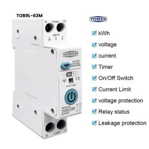 TOB9L-63M |  TUYA 63A Breaker