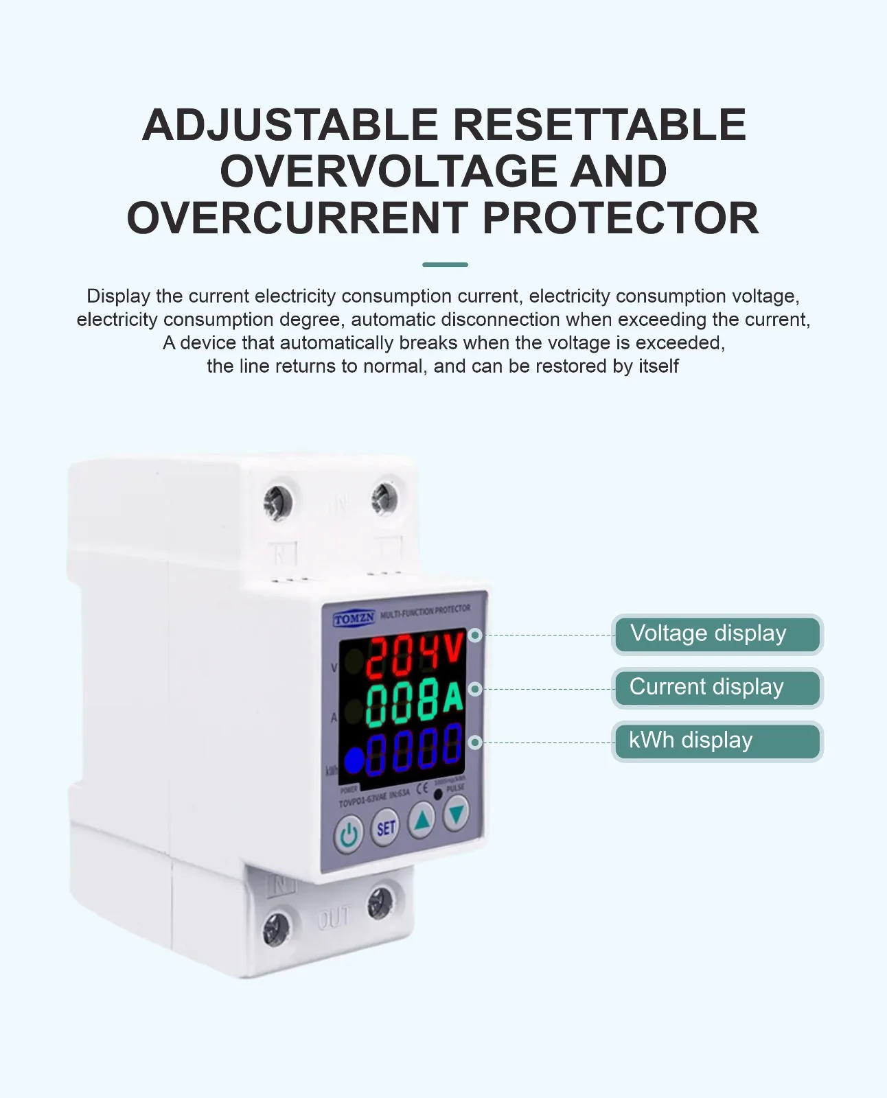 tomzn voltage protector