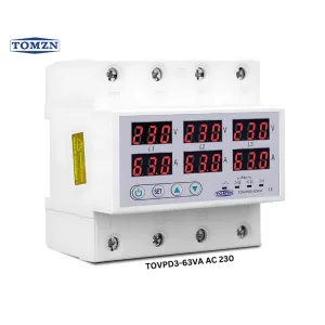 TOVPD3-63VA 3 phase voltage protection