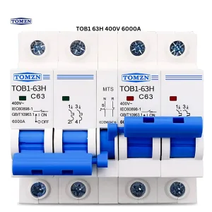 TOB1 63H 400V 6000A | 2P+2P MTS AC Dual power