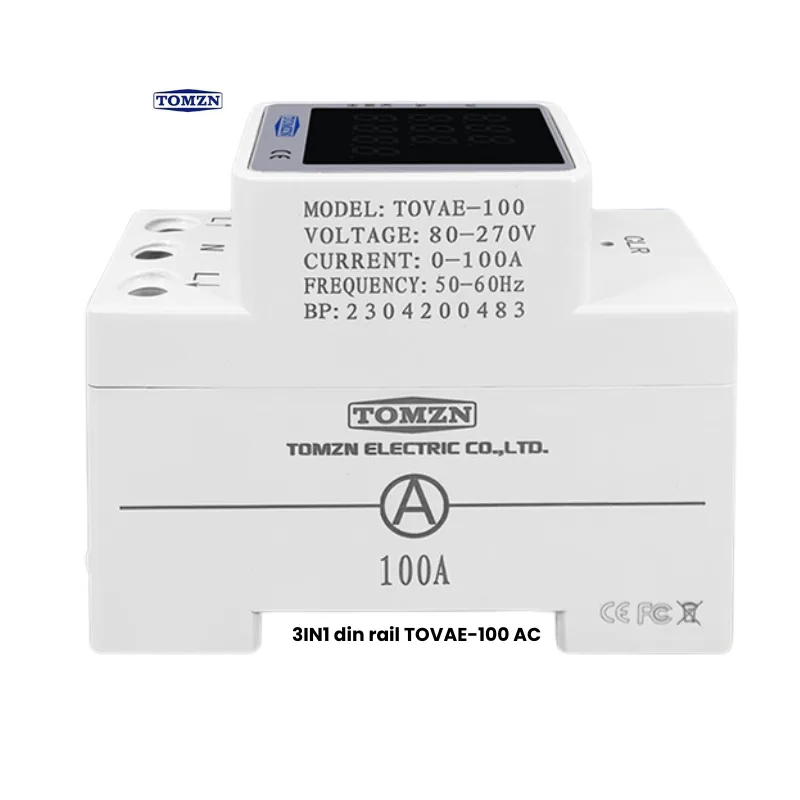 Tomzn importer in pakistan 3IN1 Din Rail TOVAE 100 AC Tomzn importer in pakistan 3IN1 Din Rail TOVAE 100 AC