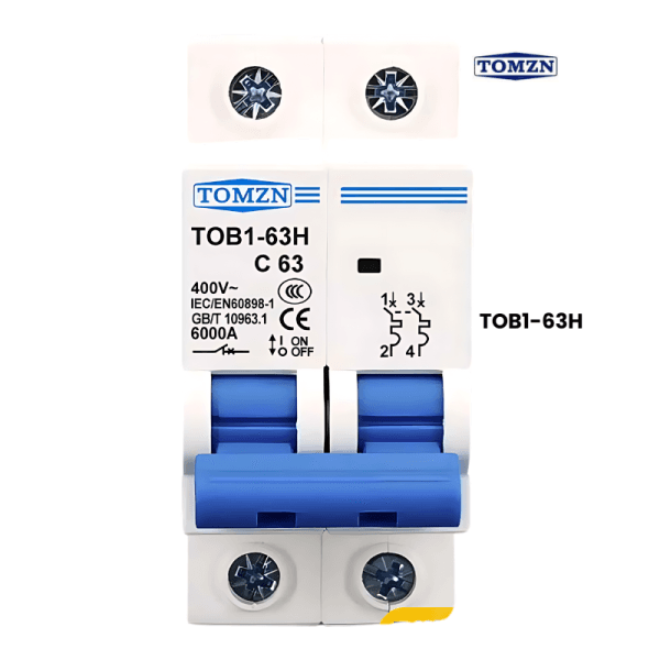 2 Pole AC MCB