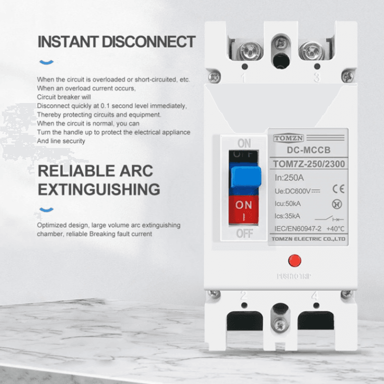TOM7Z-125 DC-MCCB in Pakistan - Tomzn Pakistan