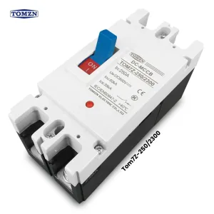 Solar Molded Case Circuit Breaker MCCB Overload Protection Switch Protector for Solar Photovoltaic TOM7Z-2P-DC-1000V MCCB –
