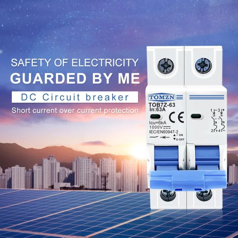2P DC 1000V Circuit Breaker